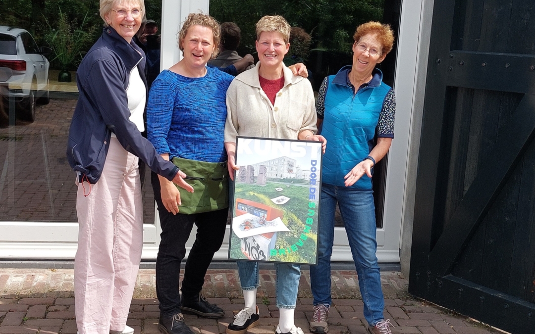 Expositie Kunst door de Brievenbus in Odijk